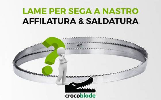 Lame per sega a nastro; Affilatura e Saldatura